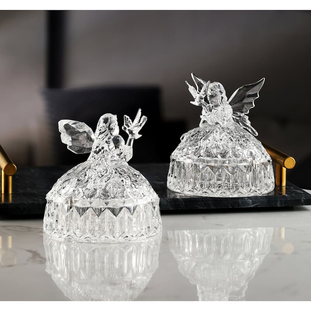 Small Fairies Christmas Gift Boxes - 4" - Set of 6