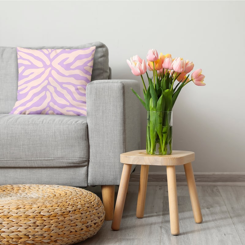 Animal Stripe Decorative Throw Pillow