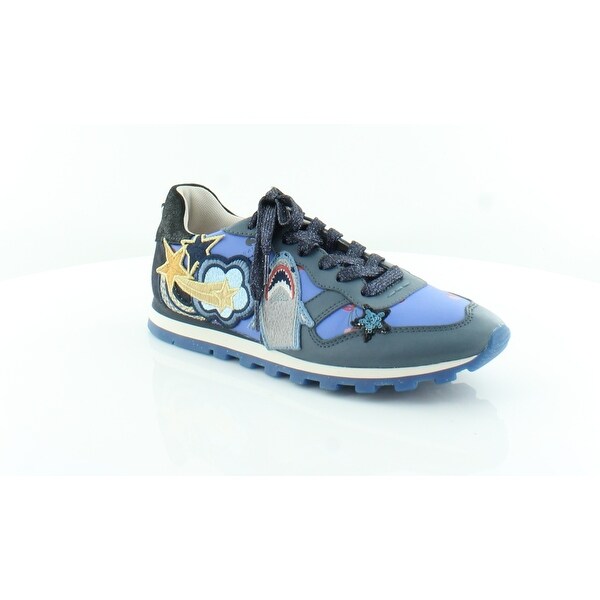 coach blue sneakers