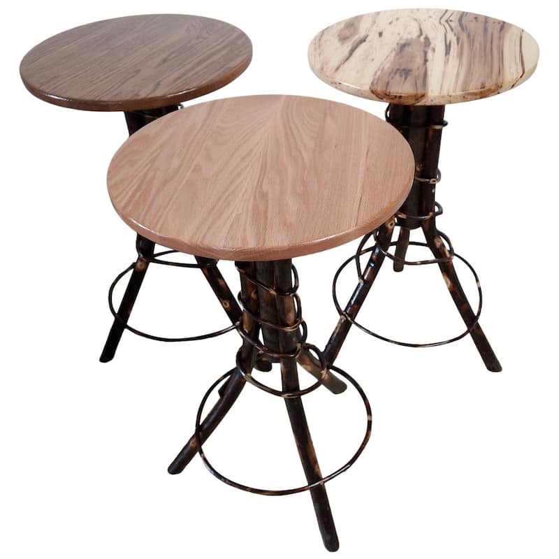 Hickory Accent Table