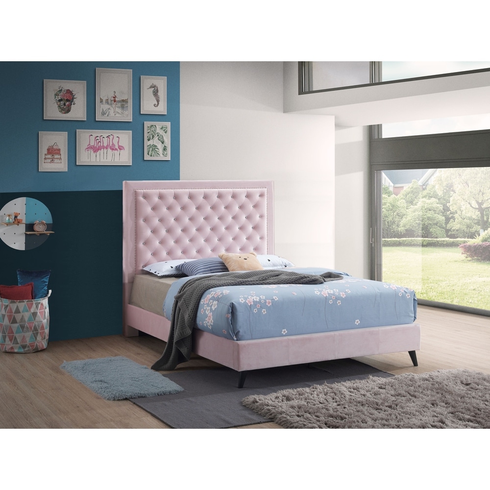 Glory Furniture G3100B-QSBDMNC 5-Piece Bedroom Set with Queen Size Storage  Bed + Dresser + Mirror + Single Nightstand + Chest, in Cherry