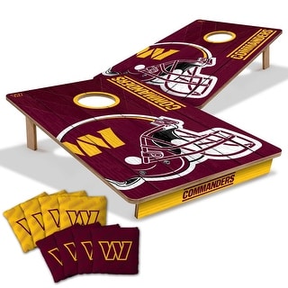 Washington Commanders NFL Tailgate Cornhole Board Set