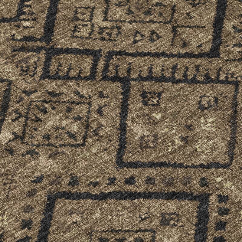 Machine Washable Indoor/ Outdoor Global Andes Chantille Rug