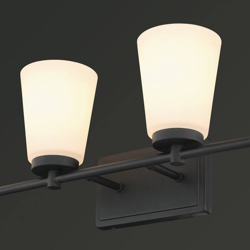 Acroma 6 - Light Steel Dimmable Bathroom Vanity Light - 6-light