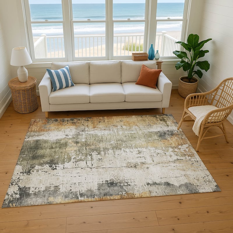 Premium Washable Super Soft Abstract Modern Mayfield Rug