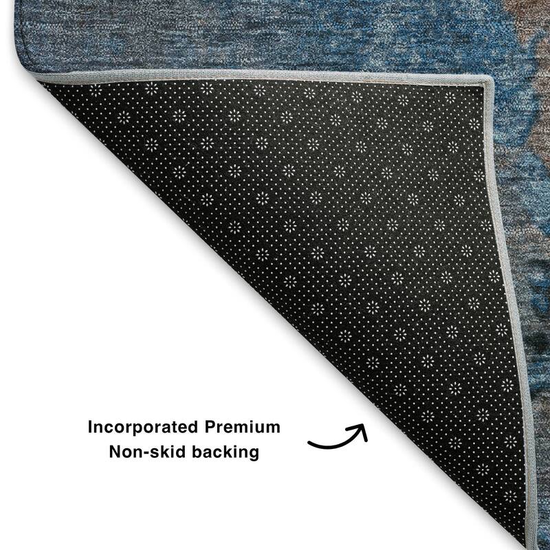 Premium Washable Super Soft Abstract Chic Mayfield Rug