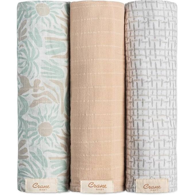Crane Baby Swaddle Wraps Pack