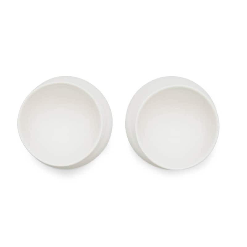 Portmeirion Sophie Conran White Set of 2 Egg Cups - 3.5 inch