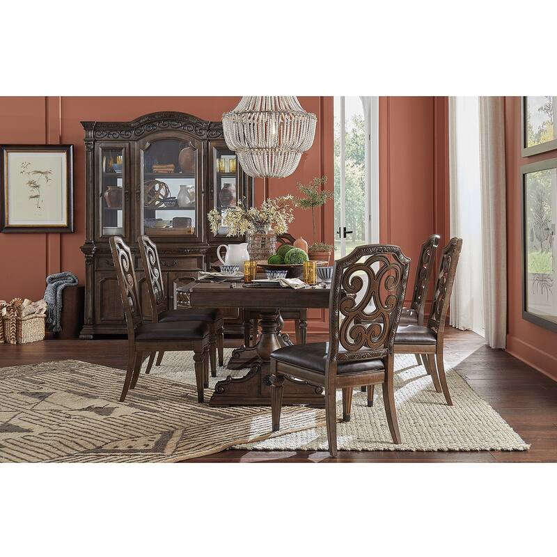 Magnussen Home Durango Willadeene Brown Buffet - 68.63''W x 20''D x 36''H