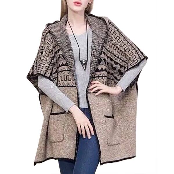 Content Blocked side button wrap cardigan shirt