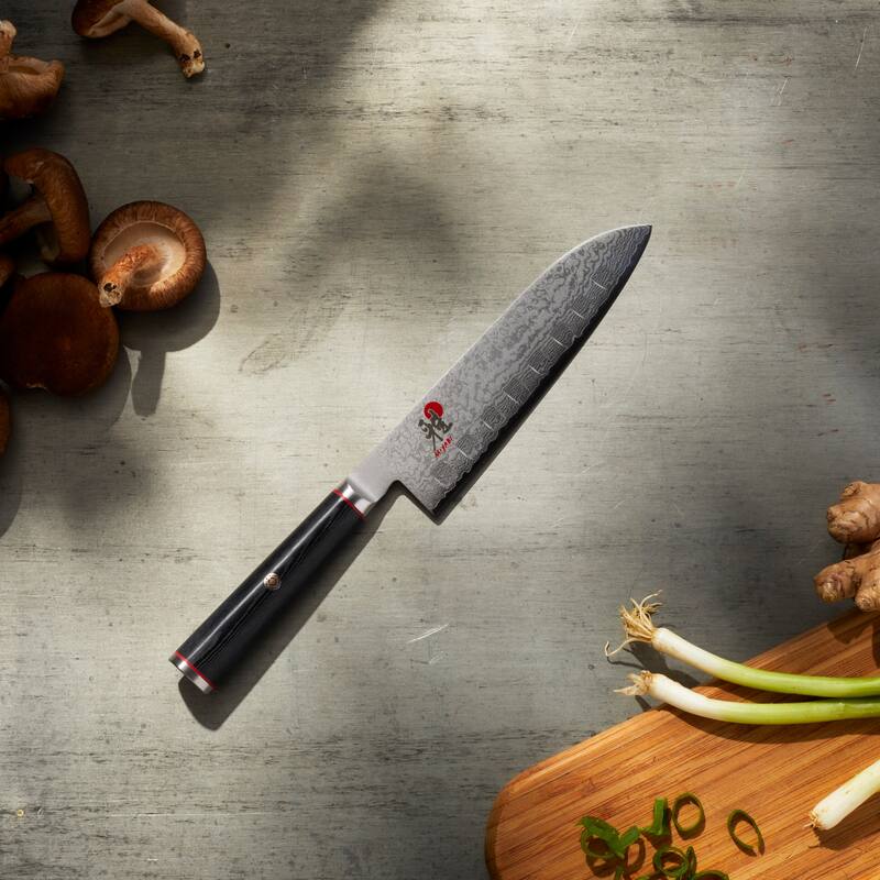 MIYABI Kaizen Hollow Edge Santoku Knife