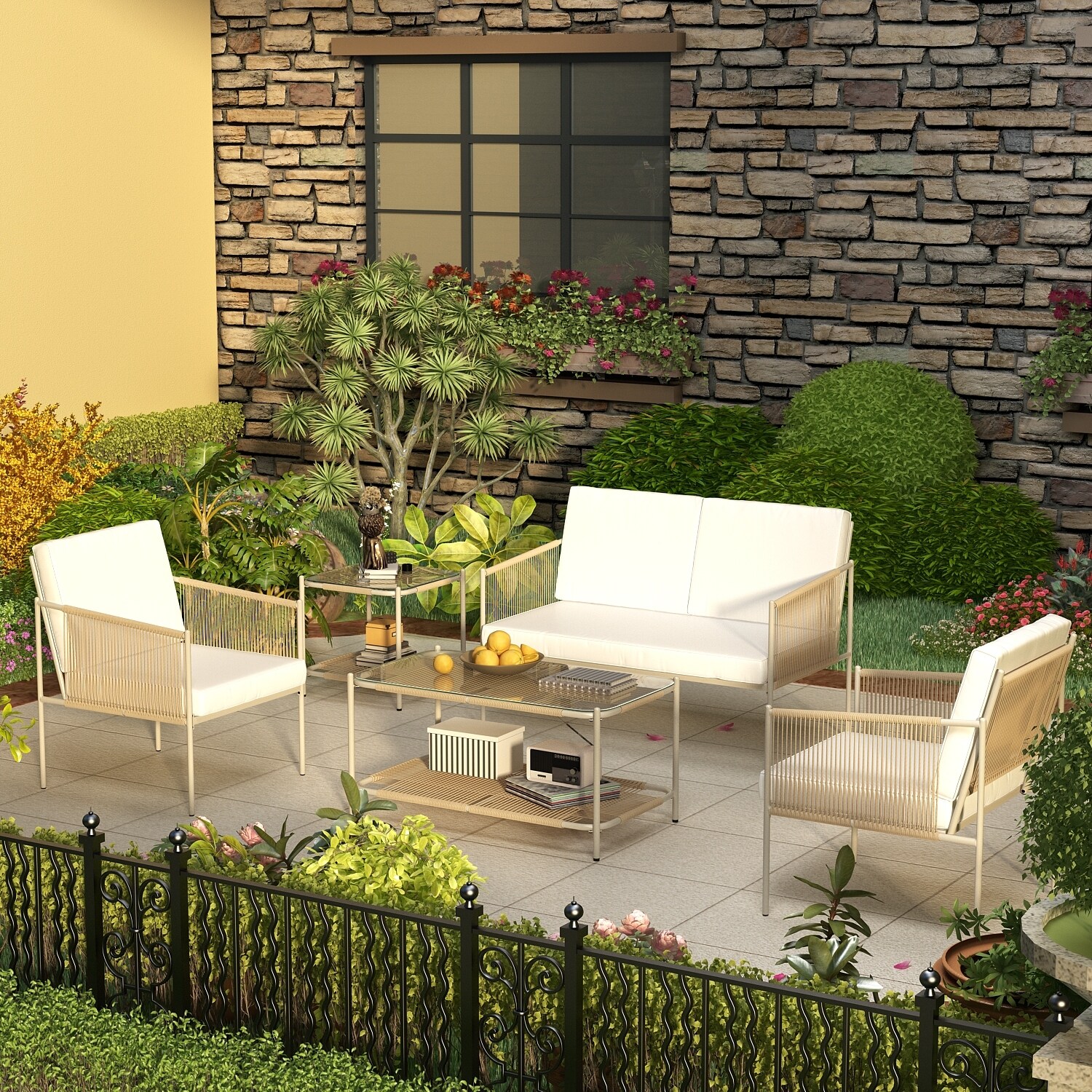 Grand patio sales bistro set