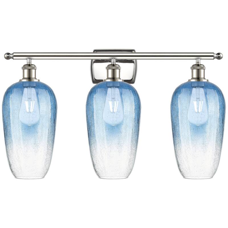 Innovations Lighting Endless Possibilities Ballston - Brookhaven Flute - 3 Light 27" Bath Vanity Light