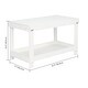 preview thumbnail 7 of 5, Children's Table with Green MDF Building Plank Dual Purpose White