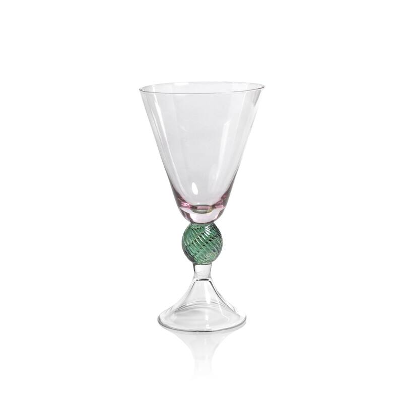 Colmar Vintage Stemmed Glasses, Set of 4 - Purple