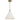Xavier 1 Light Vibrant Gold Pendant - 12'' W x 12'' H