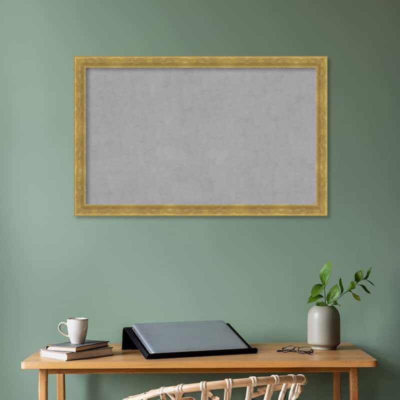 Amanti Art Angled Gold Framed Magnetic Board