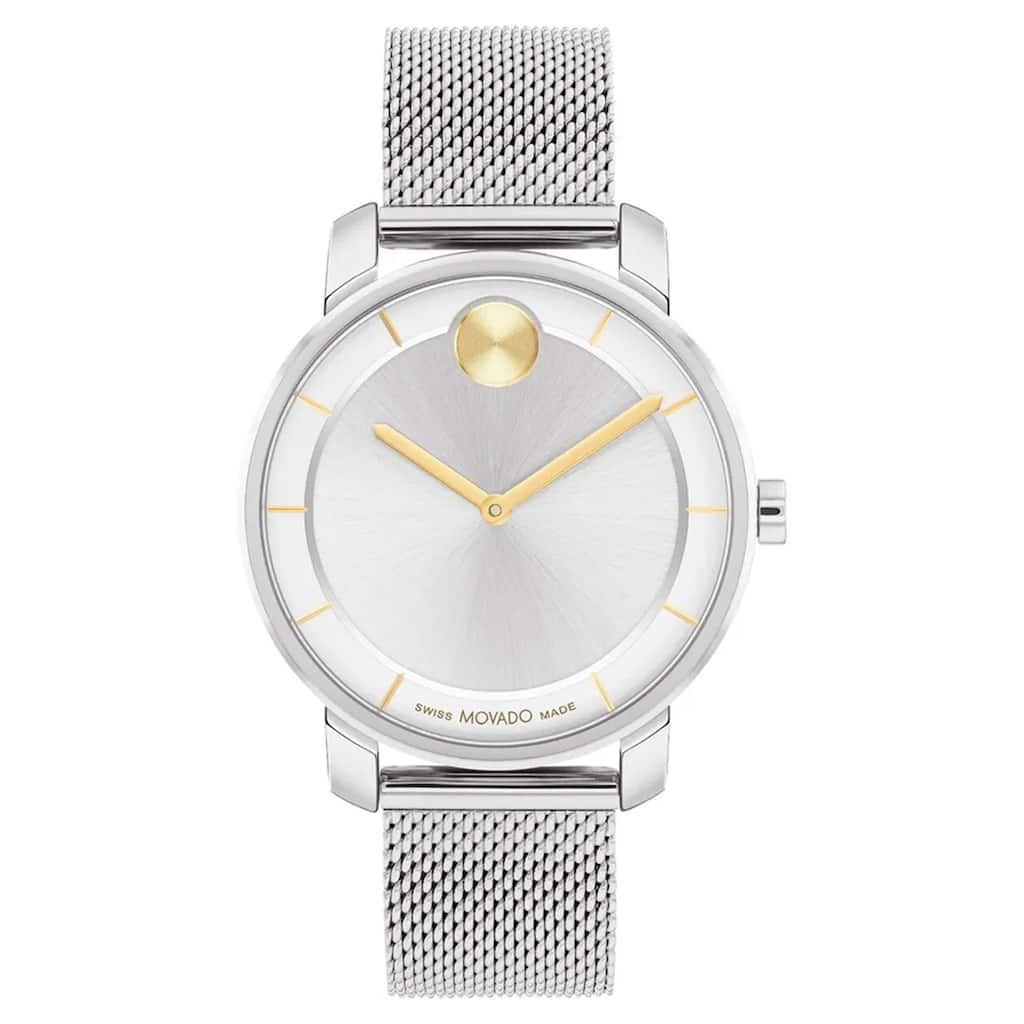 Movado Women's Bold Silver Dial Watch - 3600919 - One Size