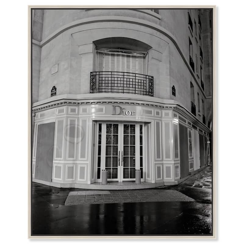 Couture Corner Canvas by Art Remedy - 20" x 24" - Silver