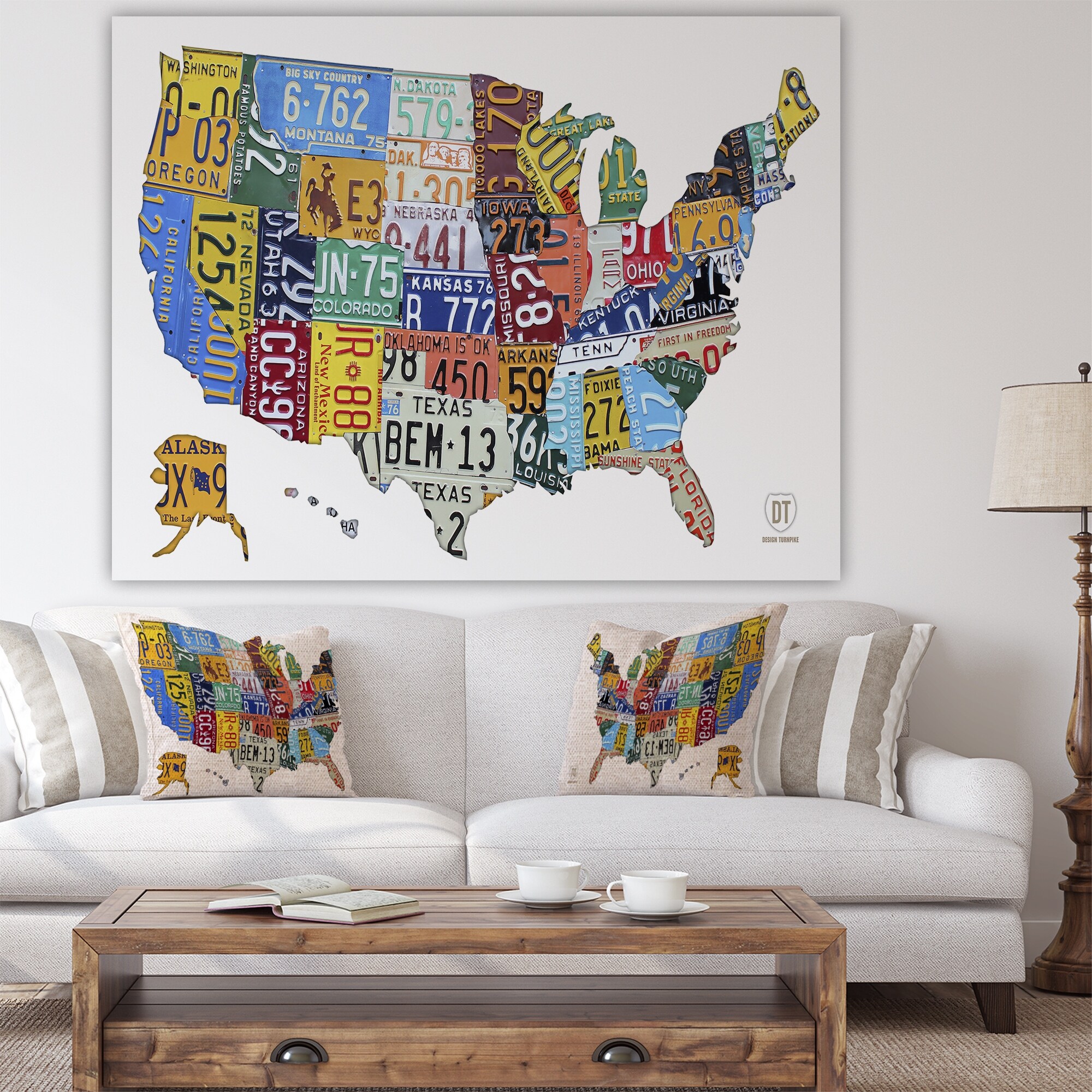 19  Best Map of usa wall art images information