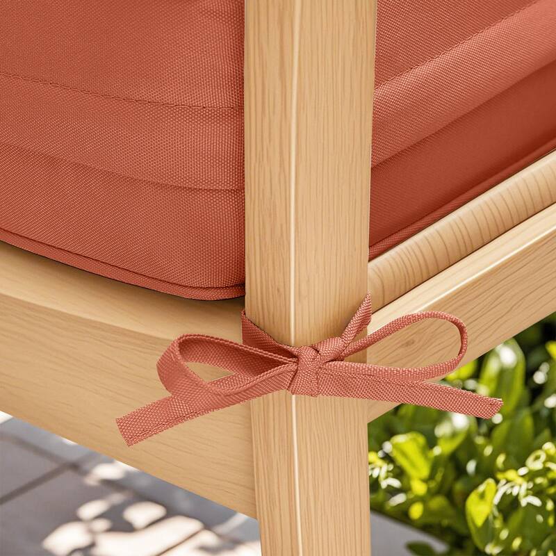 24"x24"x5"Waterproof Outdoor Deep Seat Cushion Set for Patio Furniture