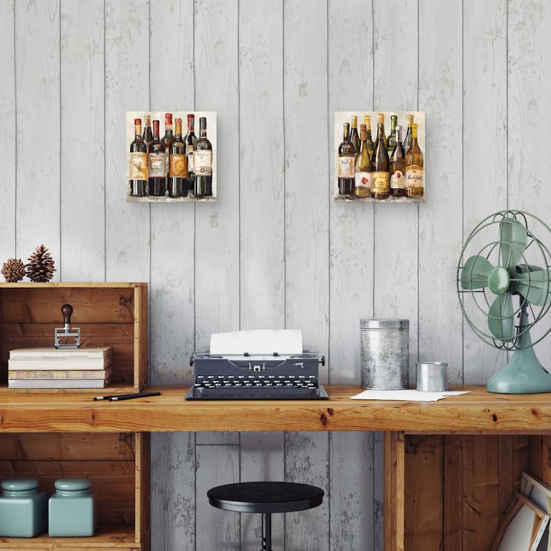 Vinology II-III by Studio Arts Canvas Art Prints