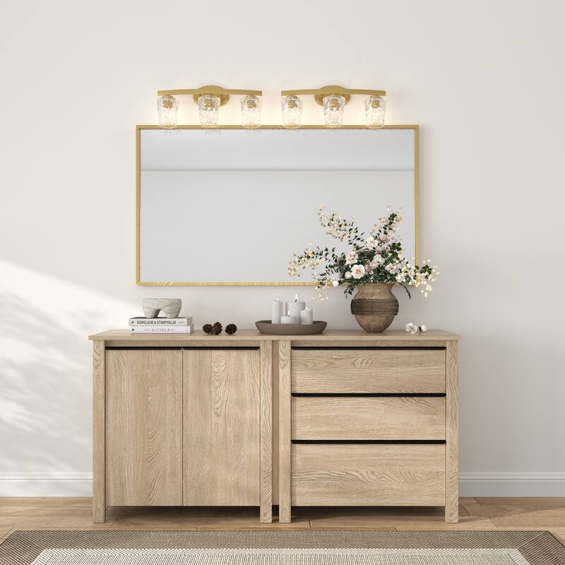 Acroma Modern Bathroom Vanity Light Art Glass Wall Sconce