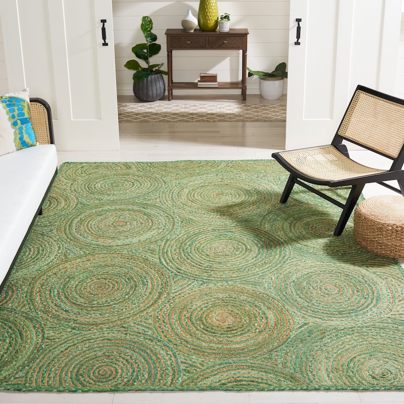 SAFAVIEH Handmade Cape Cod Mariam Coastal Jute Rug