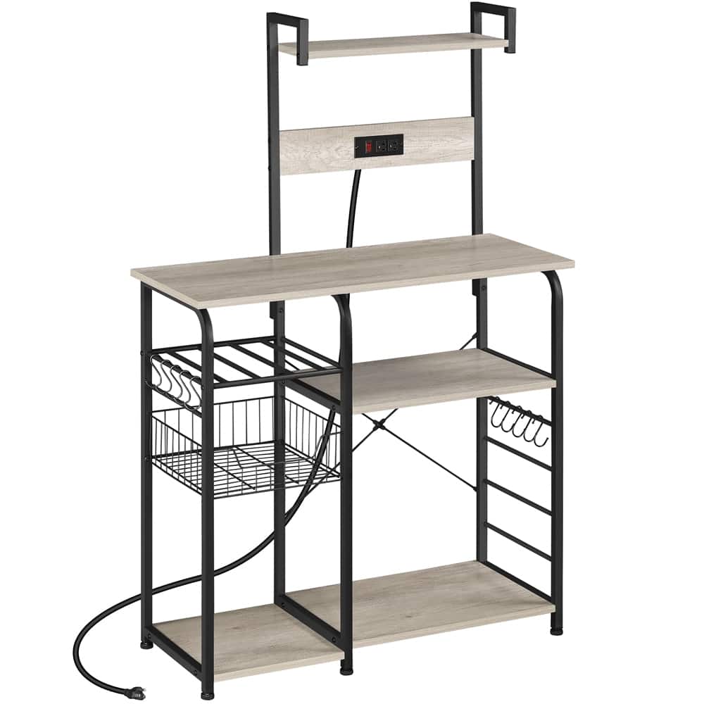 Yaheetech 55" Baker's Rack Free Standing Utility Storage Shelf