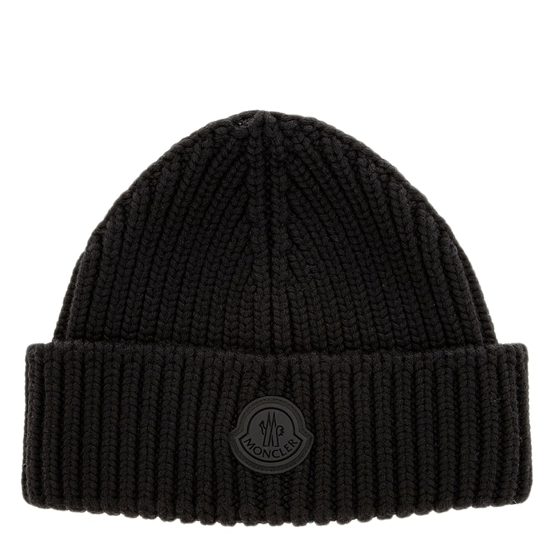Moncler Rib Knit Beanie - One Size Fits Most
