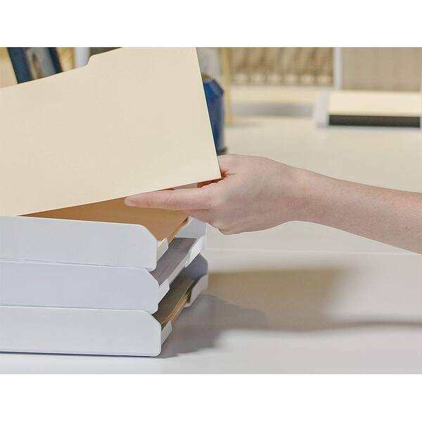 Shop Bostitch Konnect Letter Tray 9 75 X 12 Fits Legal Sized Documents Stackable Overstock 24259724