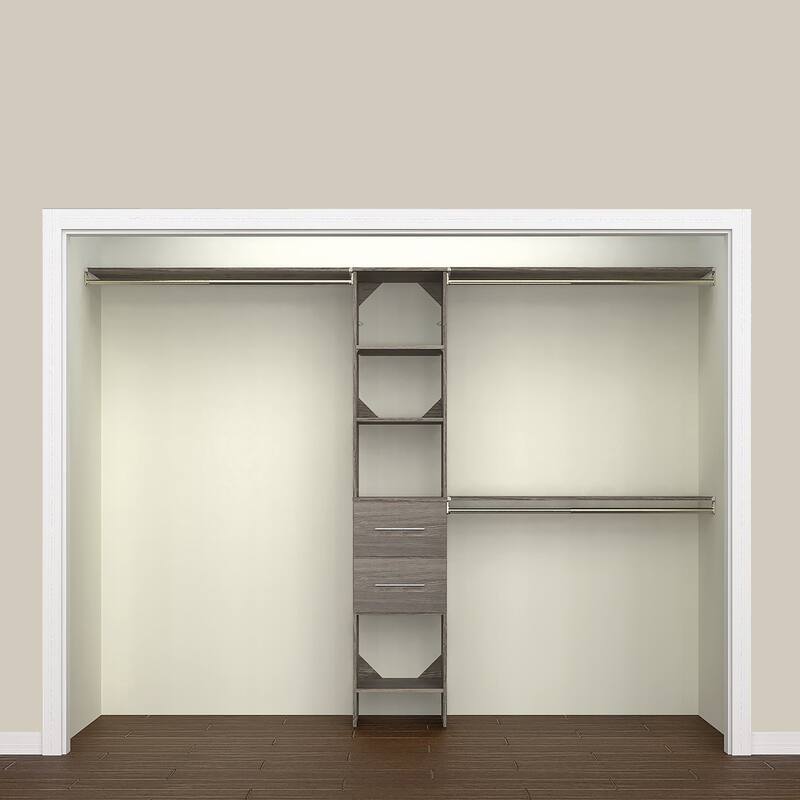 ClosetMaid SuiteSymphony Modern 2-Drawer 16-Inch Tower Closet Organizer