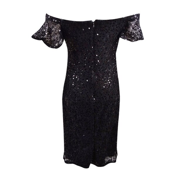 nightway off the shoulder dress