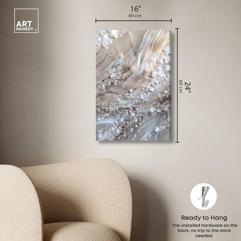 Effervescent Earth II Canvas by Art Remedy, Gallery Wrapped