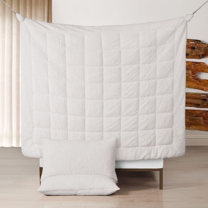 Cotton Candy - Coma Inducer® Oversized Comforter - Marshmallow White