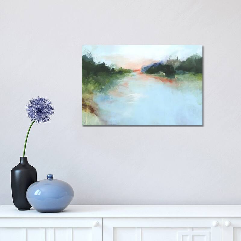 iCanvas "Emerald Lake II" by Isabelle Z Canvas Print - 12x18x1.5