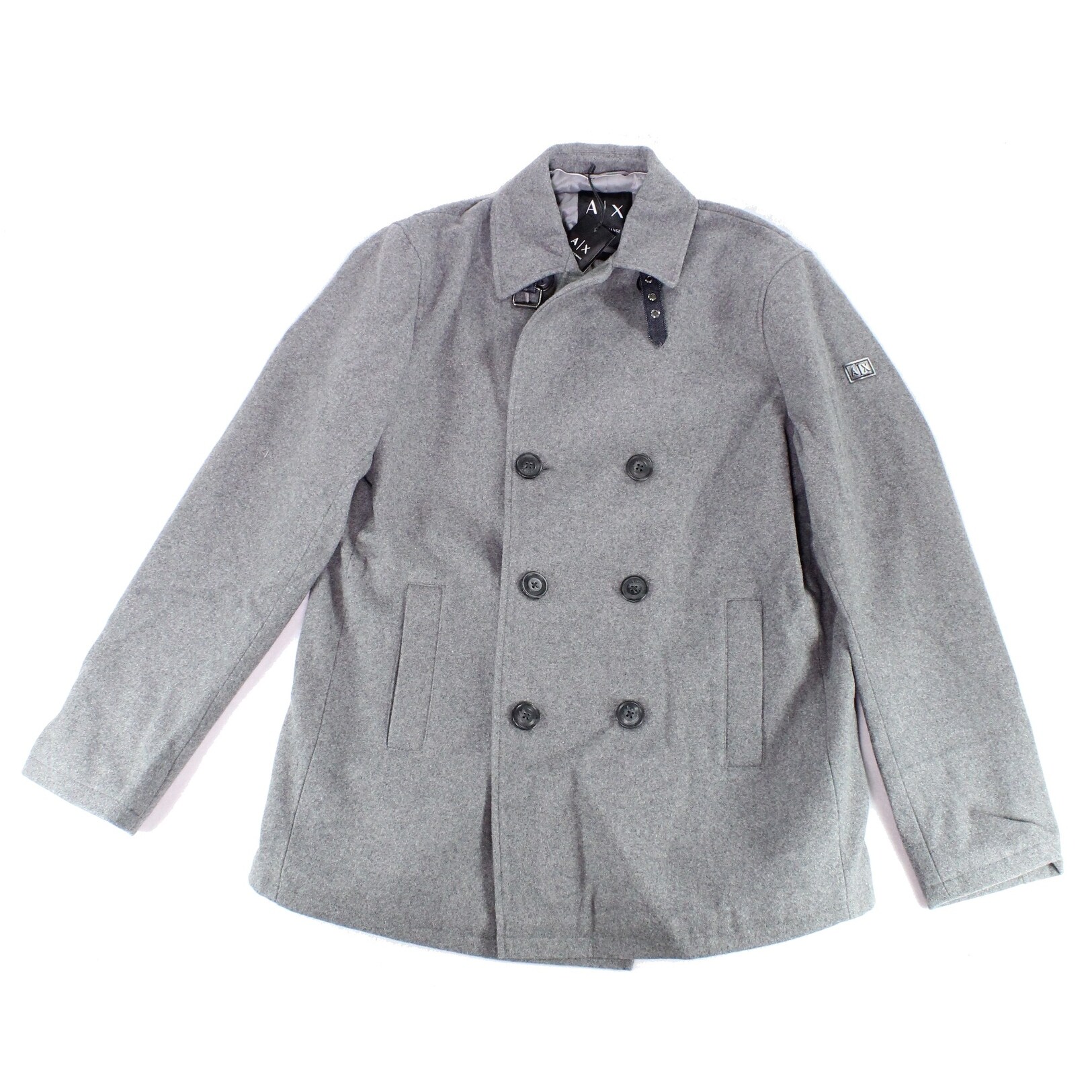 armani exchange peacoat