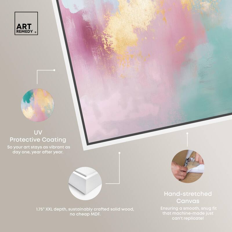 Pastel Dreams Mist Canvas by Art Remedy