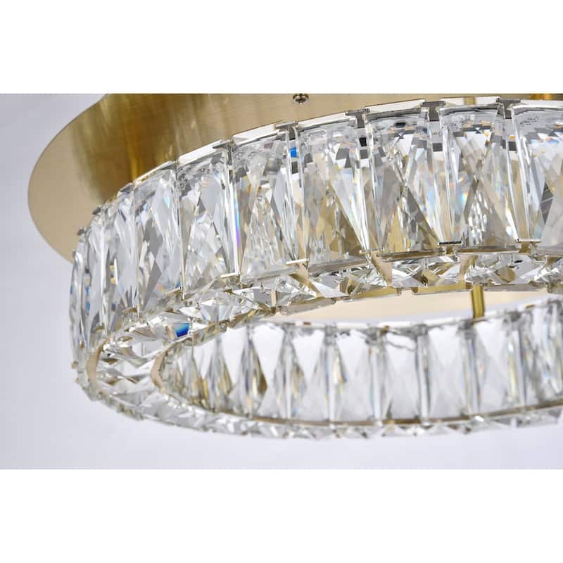 Gold LED Flush Mount