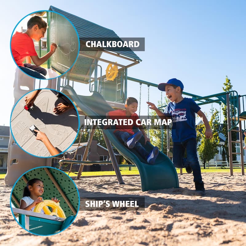 Lifetime Big Stuff ® Deluxe Swing Set