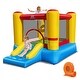 preview thumbnail 1 of 7, Costway Inflatable Bouncer Kids Slide Bounce House for Indoor Outdoor - 108.5" x 77" x 64.5" (L x W x H) Multicolors - 108.5" x 77" x 64.5" (L x W x H) - Kids