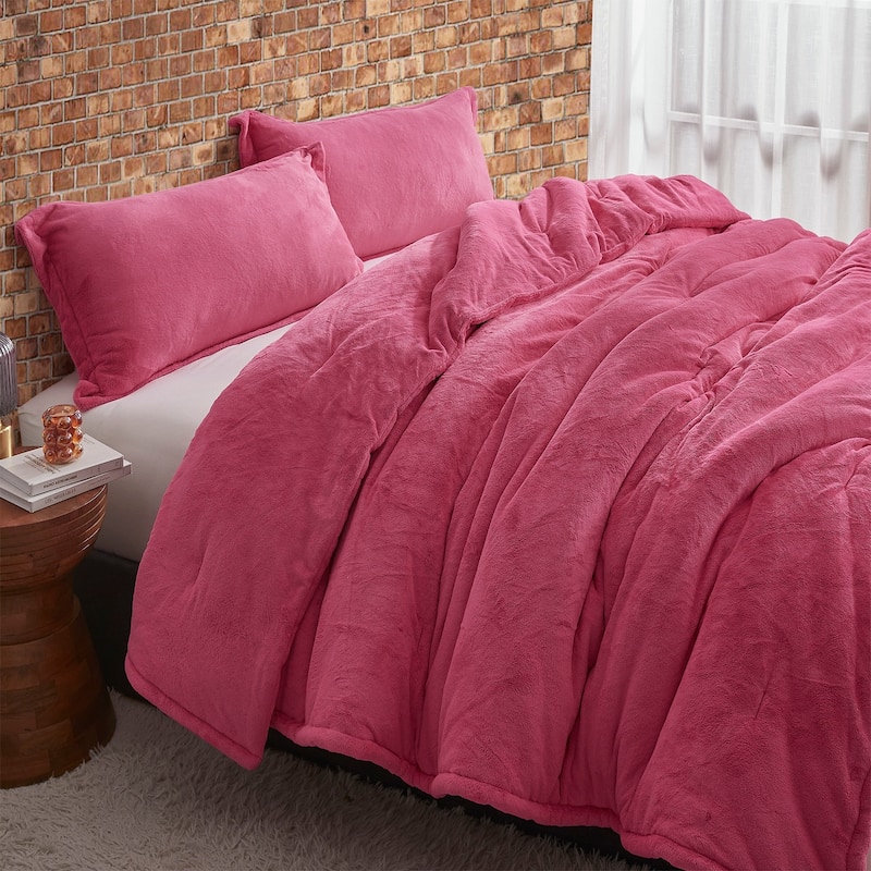 Neon Nights - Coma Inducer® Oversized Comforter Set - Neon Pink