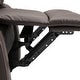 preview thumbnail 19 of 20, HOMCOM Vibrating Massage PU Leather Recliner Chair, Footrest with Remote Control and 8 Massaging Points