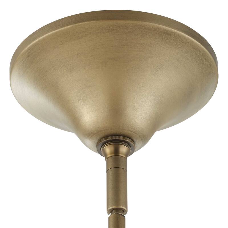 Uttermost Biddeford 5 Light White Beaded Pendant - 24"W x 24"D x 11.5"H