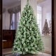 preview thumbnail 2 of 16, 5-9FT Artificial Christmas Tree with Pine Cones & Metal Stand