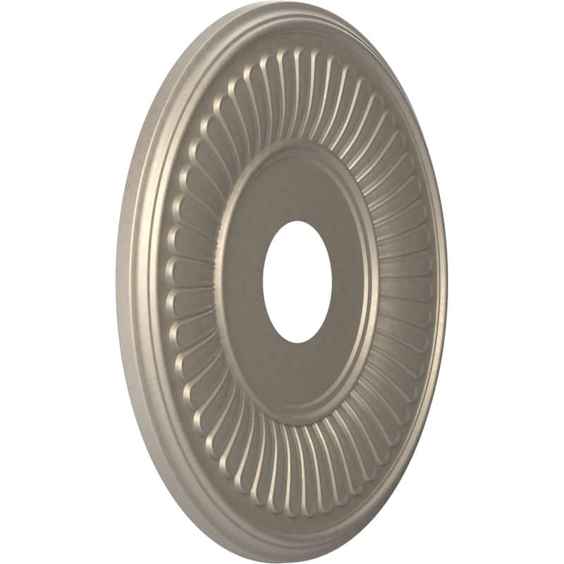 3 1/2" Inside Diameter - Berkshire Thermoformed PVC Ceiling Medallion