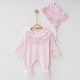 preview thumbnail 4 of 3, Lace Embroidered - 11 Piece Newborn Girl Homecoming Set
