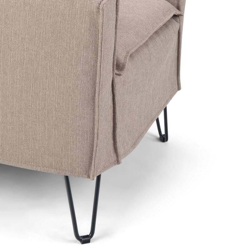 WYNDENHALL Edward 28 inch Wide Mid Century Modern Accent Chair - 28 x 30.3 x 33.1