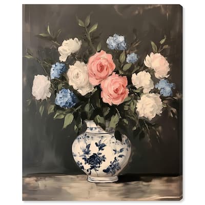 Classic Bouquet Canvas by Art Remedy, Gallery Wrapped