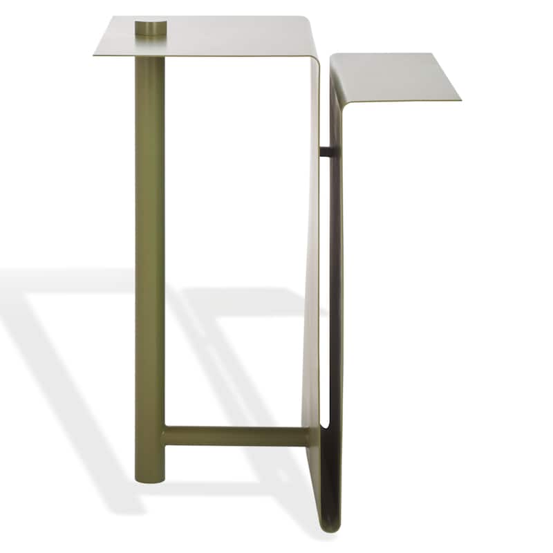 SAFAVIEH COUTURE Aldwyn Metal Accent Table - 16"W x 17"D x 23"H
